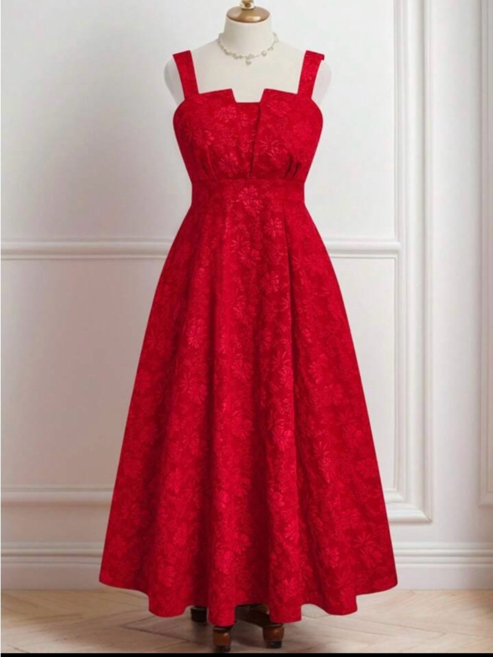 SHEIN textured formal dress